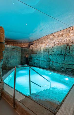 Salzpool im Mawell Resort