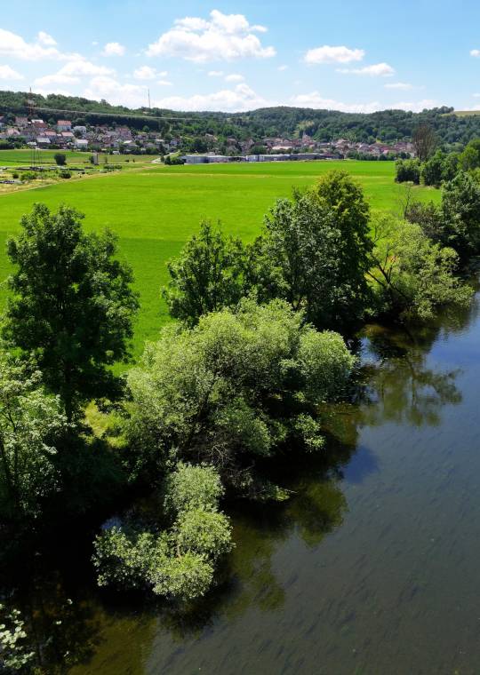 Blick ins Schontal in Hohenlohe