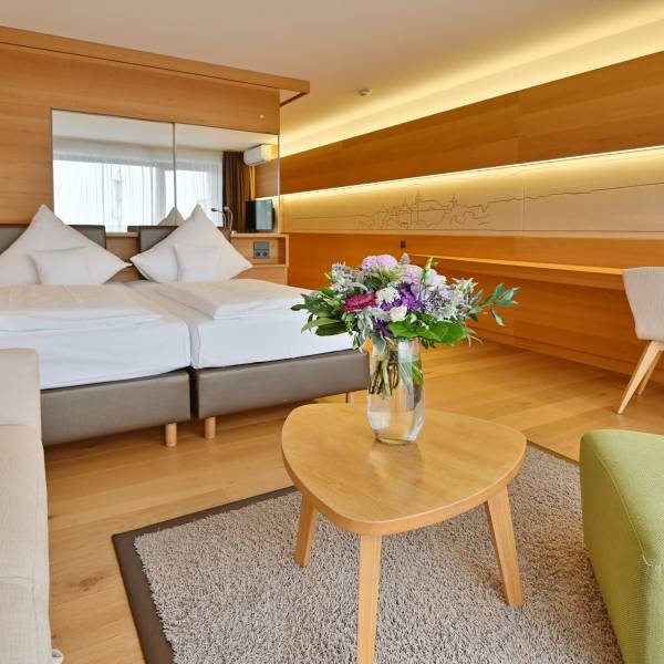 Innenansicht Doppelzimmer im Mawell Resort